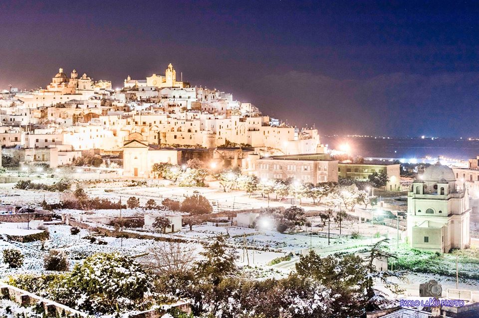 best pictures puglia in the snow
